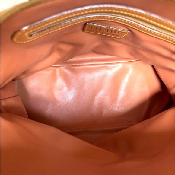 Alviero Martini Map Print Tan Handbag - Picture 5 of 9